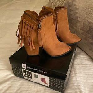 Dolce Vita Open Toe Booties